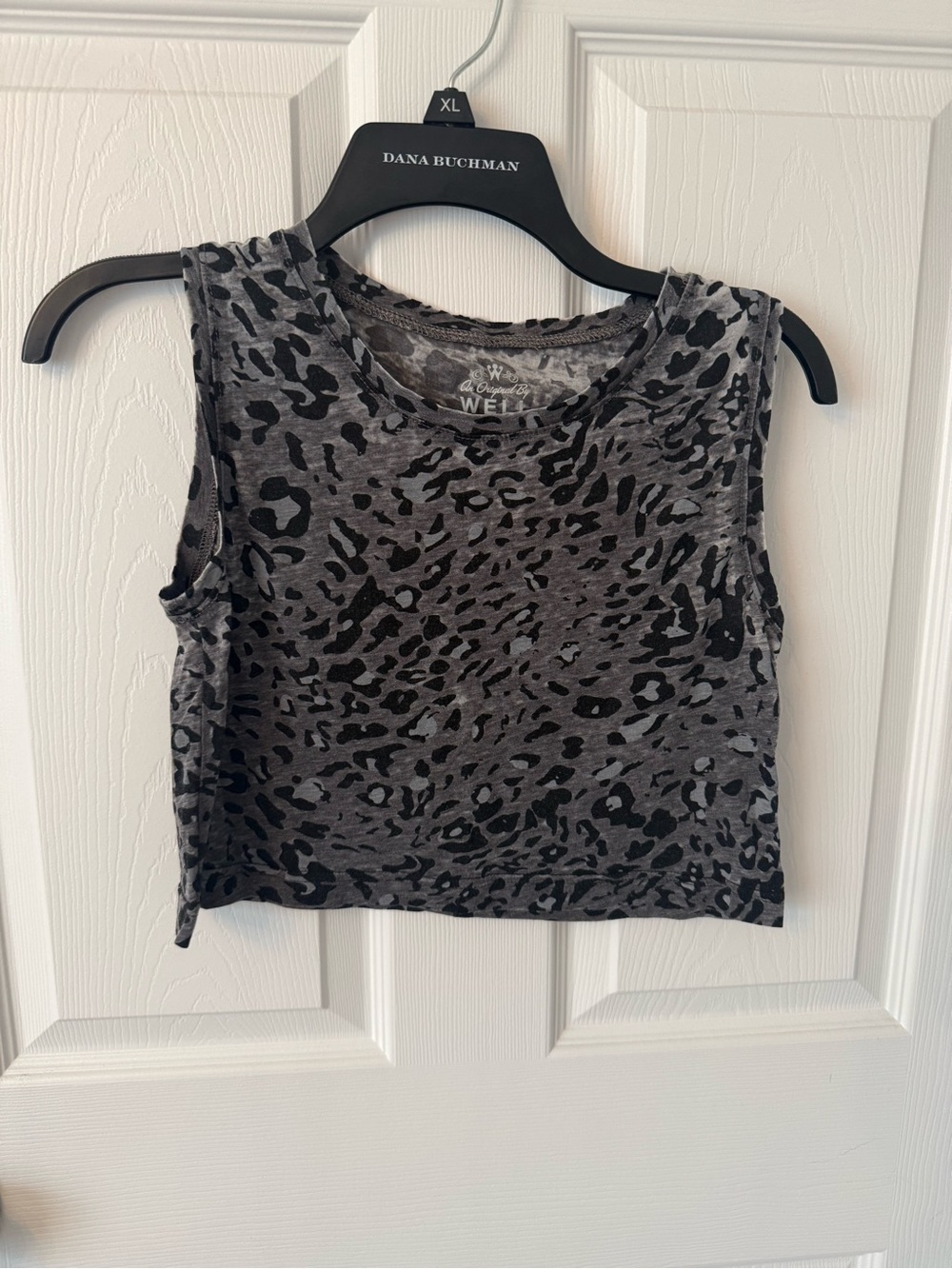 Well Worn Leopard Cropped Tank